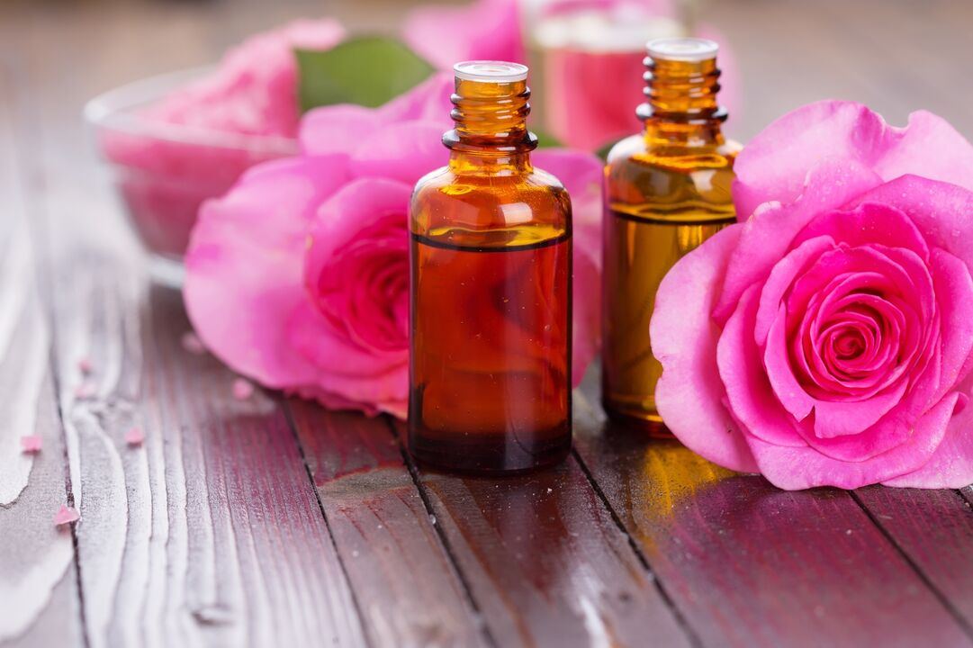 aceite de rosa para rejuvenecer la piel